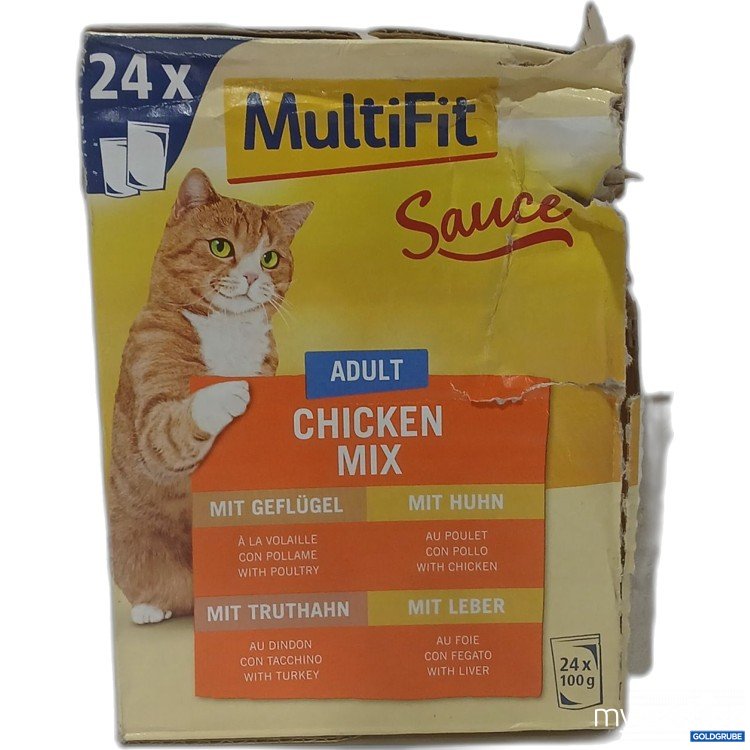 Artikel Nr. 987564: MultiFit Sauce Adult Chicken Mix 24×100g