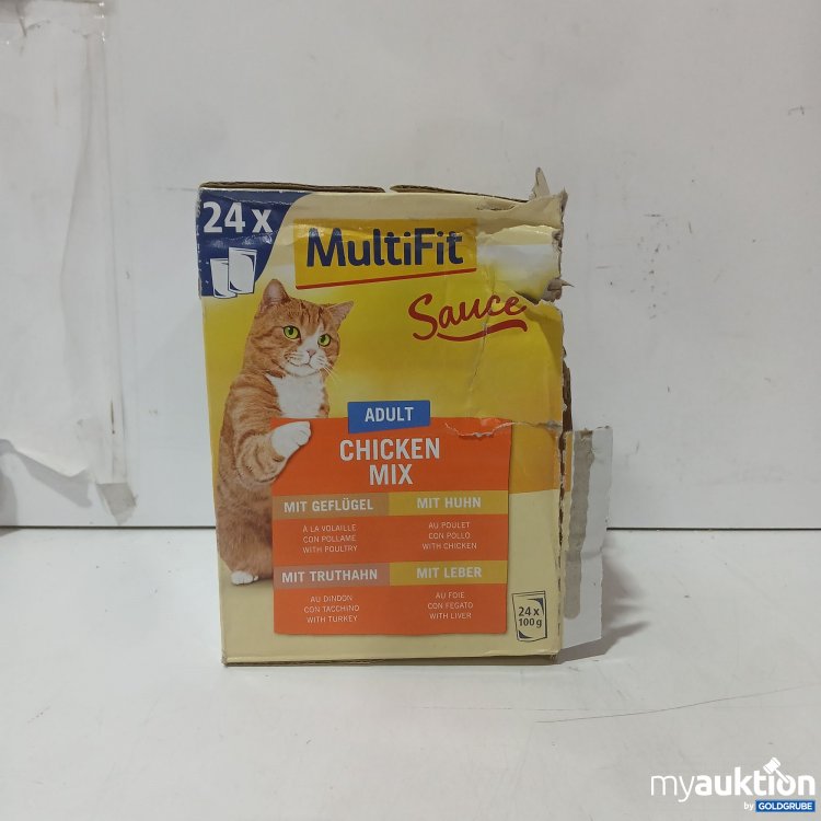 Artikel Nr. 987564: MultiFit Sauce Adult Chicken Mix 24×100g