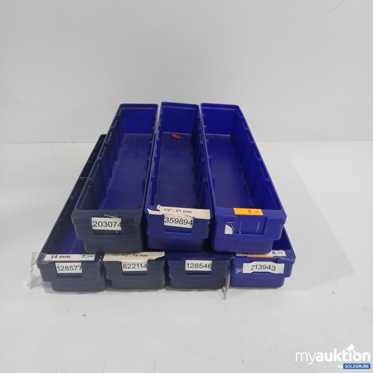 Artikel Nr. 360565: Stapelboxen blau ca. 49,5x9,5x8cm