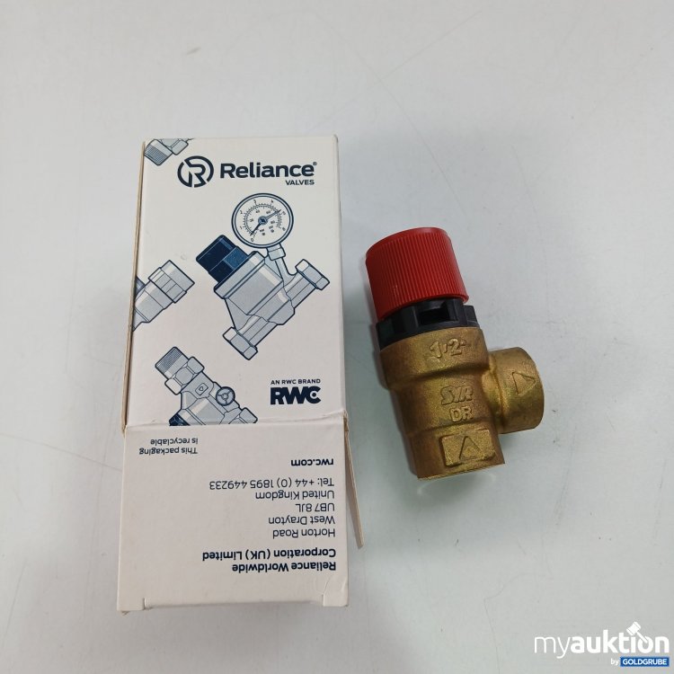 Artikel Nr. 436565 Artikel Nr. 436565: Reliance Membran-Sicherheitsventil 1/2inch 211-0430