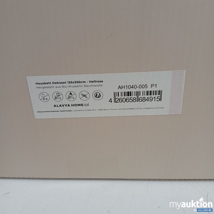 Artikel Nr. 441565: Alavya Home  Hausbett Dekoset 125x350cm- Hellrosa 