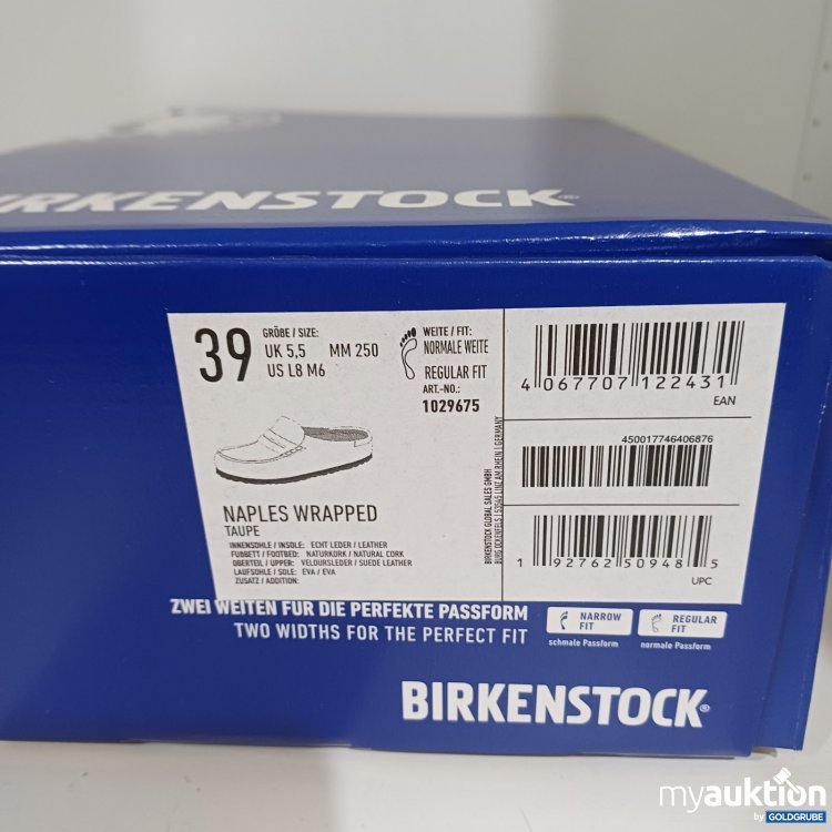 Artikel Nr. 470565 Artikel Nr. 470565: Birkenstock Naples Wrapped Taupe