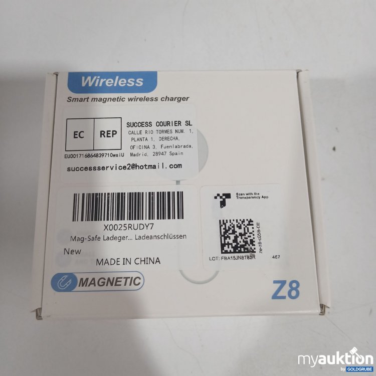Artikel Nr. 856565 Artikel Nr. 856565: Smart magnetic wireless charger Z8