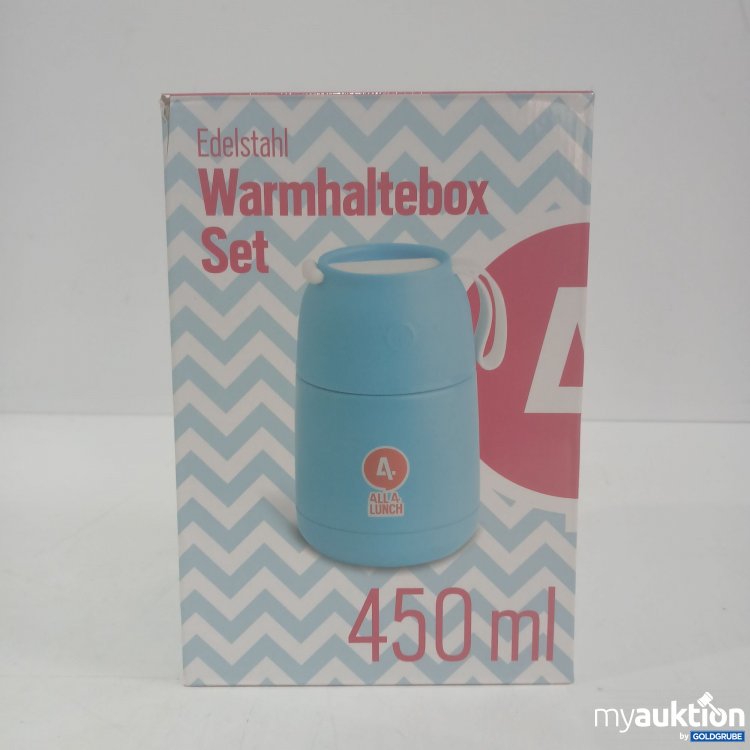 Artikel Nr. 862565: Edelstahl Warmhaltebox Set 450ml MG89