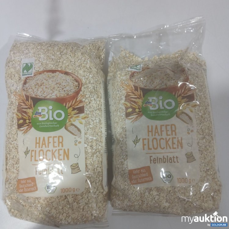 Artikel Nr. 873565: DM Bio Haferflocken Feinblatt 1000g 2Stk.