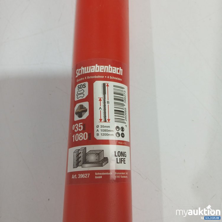 Artikel Nr. 894565: Schwabenbach Quadro X Betonbohrer 4Schneiden 35mm 1080mm 