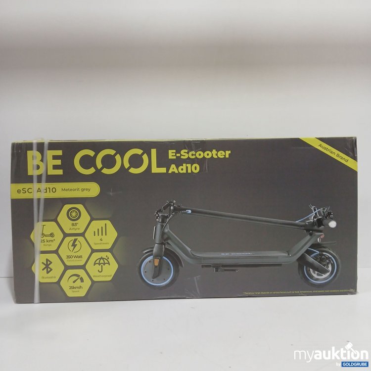Artikel Nr. 903565 Artikel Nr. 903565: Be Cool E-Scooter Ad10 eSC-Ad10 Meteorit grey