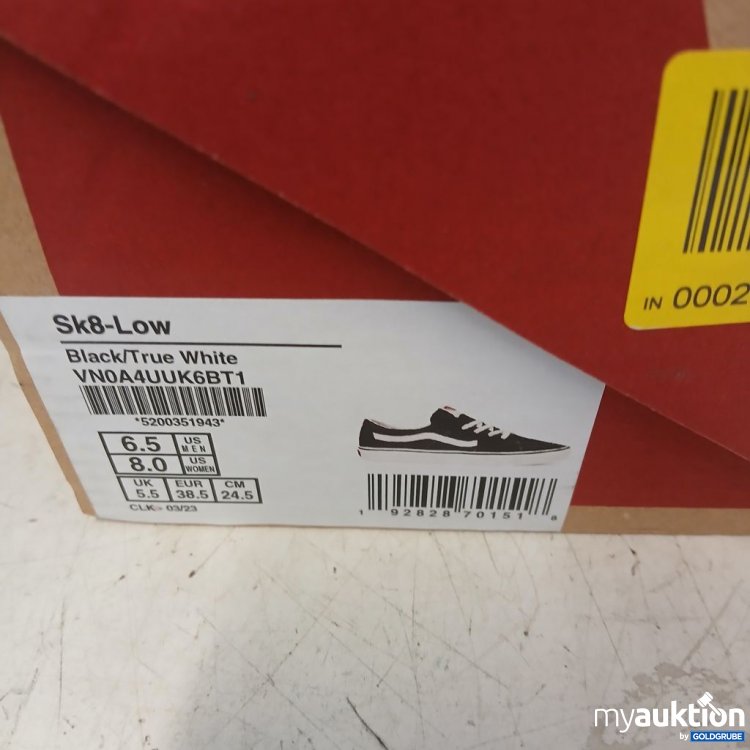 Artikel Nr. 963565 Artikel Nr. 963565: Vans Sk8-Low Schwarz/Weiß