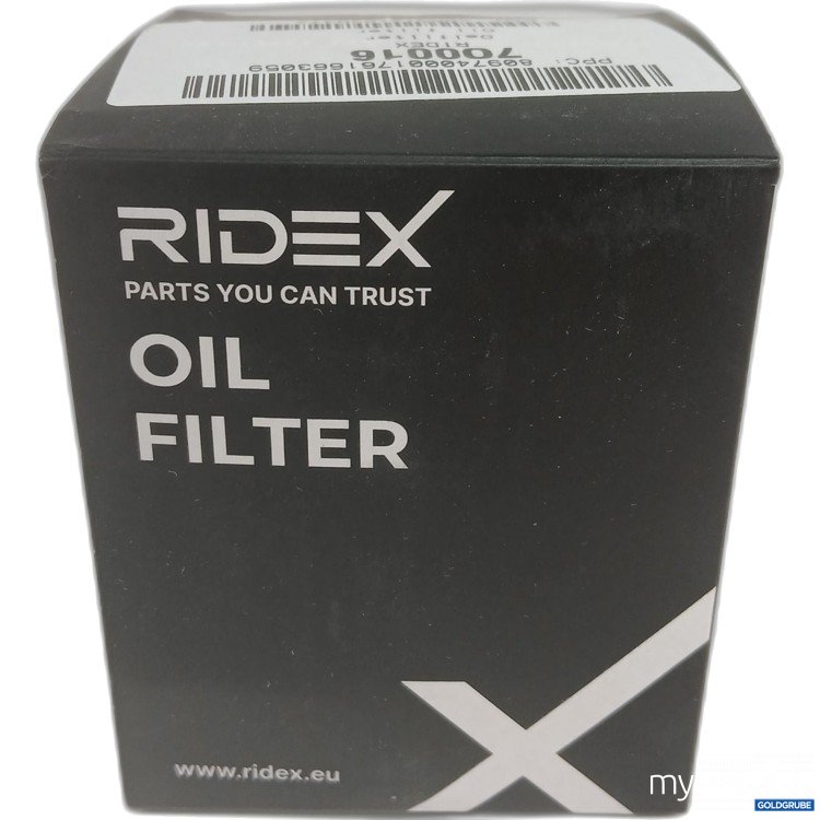 Artikel Nr. 968565: Ridex Oil Filter 7O0016 