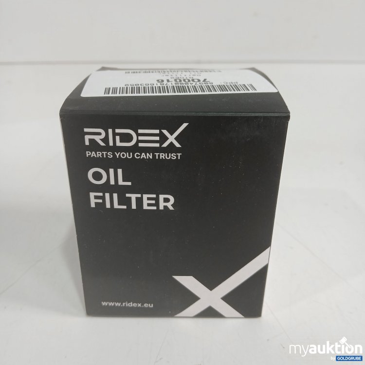 Artikel Nr. 968565: Ridex Oil Filter 7O0016 