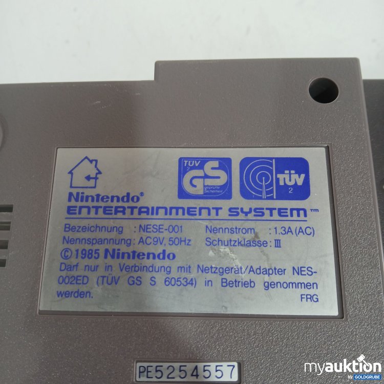 Artikel Nr. 977565: Nintendo Enternainment System European Version NESE-001 