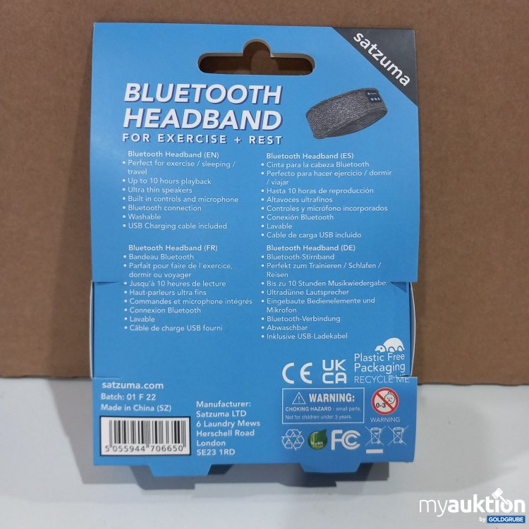 Artikel Nr. 380566 Artikel Nr. 380566: Bluetooth Stirnband