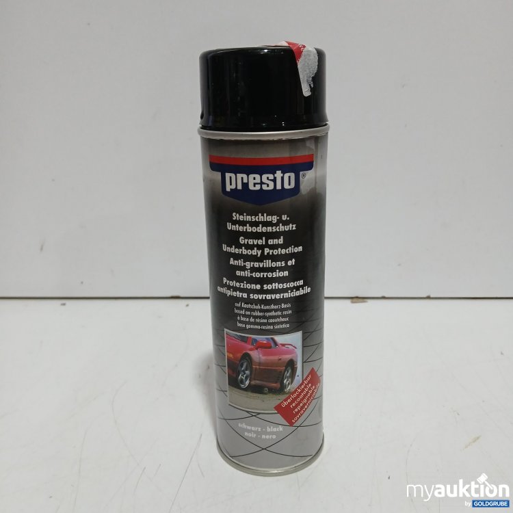 Artikel Nr. 464566 Artikel Nr. 464566: presto Steinschlag- und Unterbodenschutz Spray 500 ml schwarz