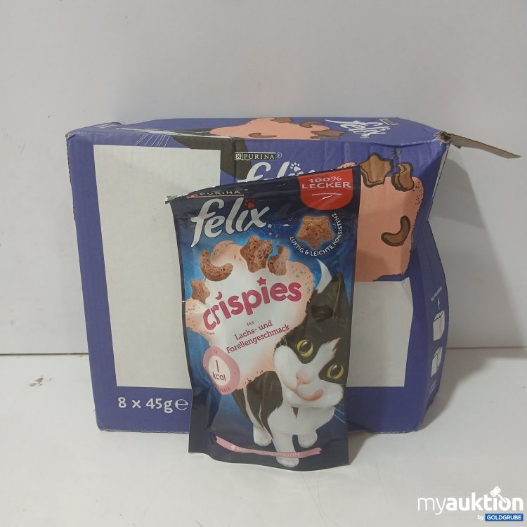 Artikel Nr. 469566: Purina Felix Crispies Lachs und Forelle 8 x 45 g