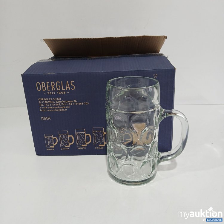 Artikel Nr. 801566 Artikel Nr. 801566: Oberglas Bierkrug 6Stk 1L