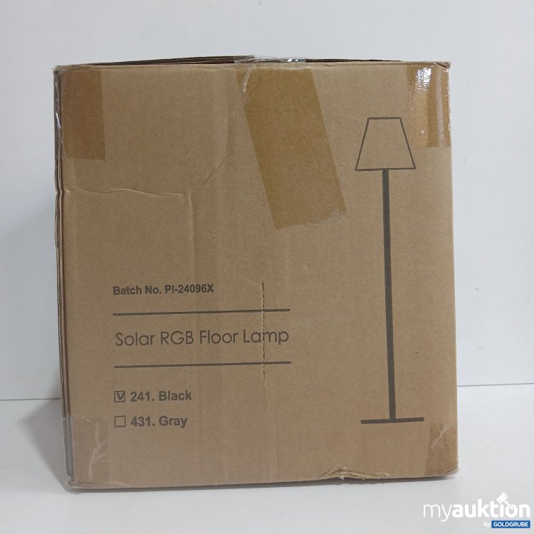 Artikel Nr. 855566 Artikel Nr. 855566: Solar RGB Floor Lamp Black PI-24096X