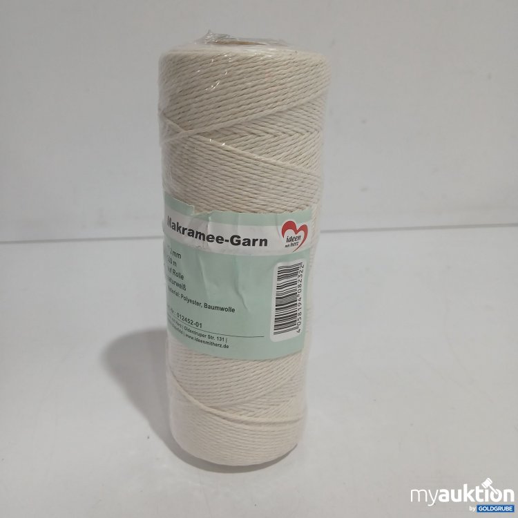 Artikel Nr. 882566 Artikel Nr. 882566: Makramee Garn 2mm 200m