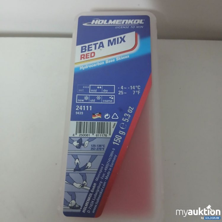 Artikel Nr. 918566 Artikel Nr. 918566: Holmenkol Beta Mix Red Skiblock
