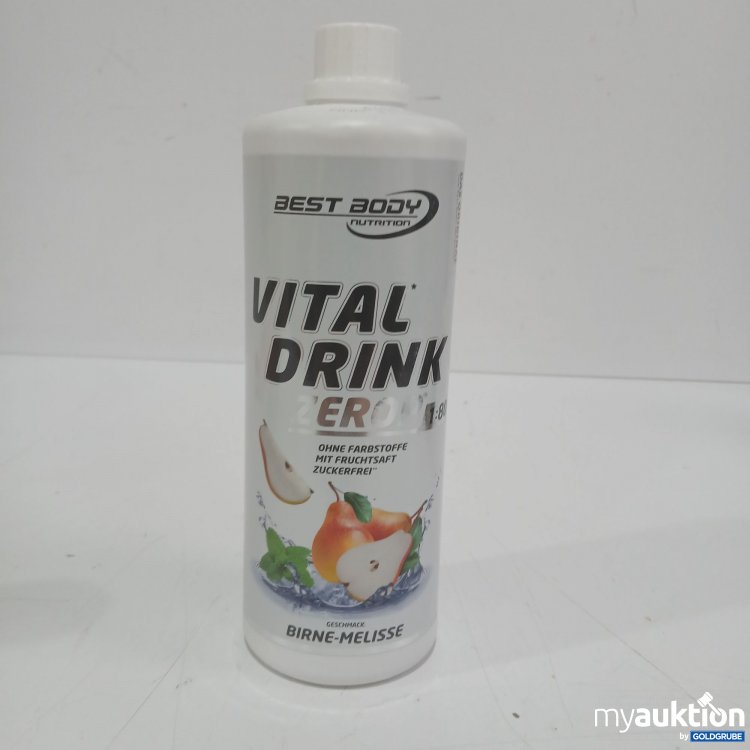 Artikel Nr. 970566: Best Body Nutrition Vital Drink ZeroP1:80, Birne-Melisse, 1000ml