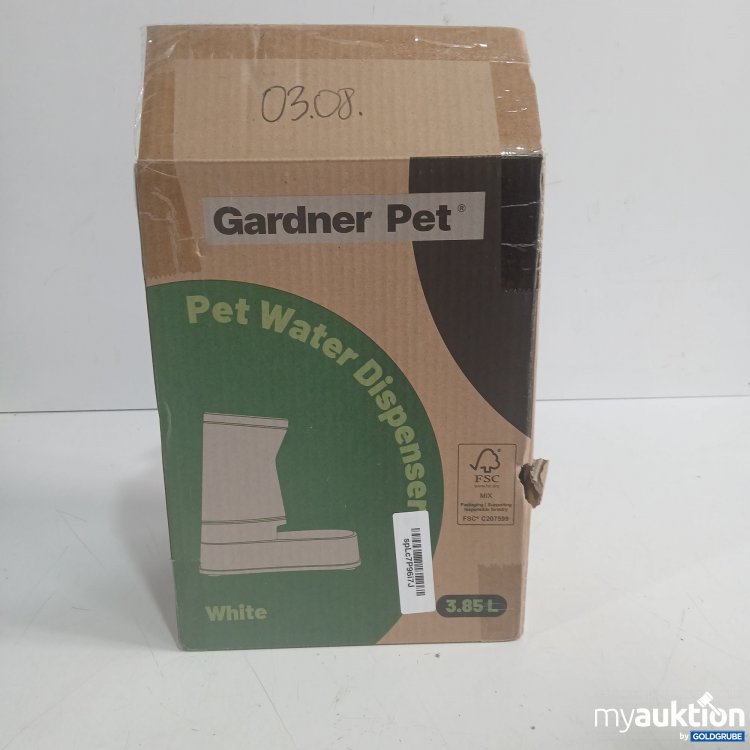 Artikel Nr. 996566: Gardner Pet Pet Water Dispenser 3,85L white 
