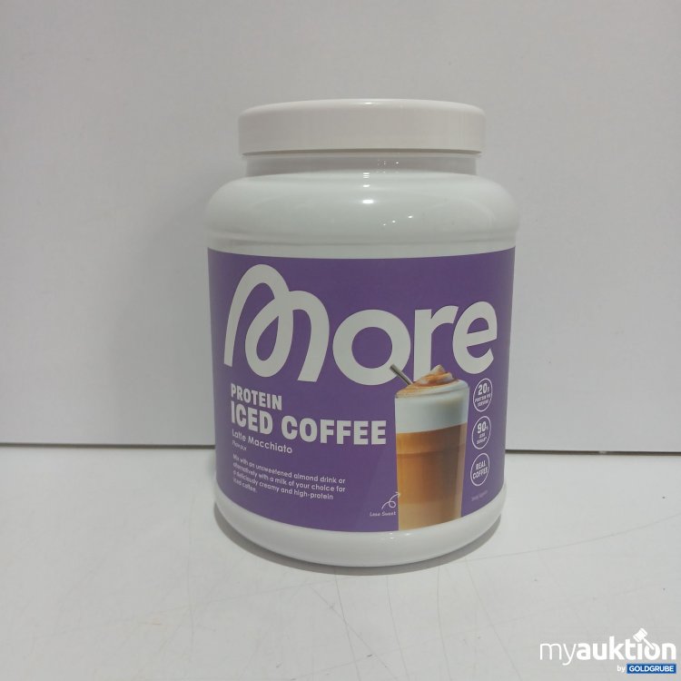 Artikel Nr. 998566 Artikel Nr. 998566: More Protein Iced Coffee Latte Macchiato 500g