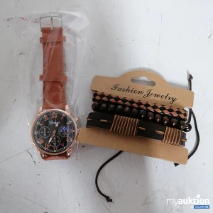 Auktion Geneva Uhr mit Armbändern