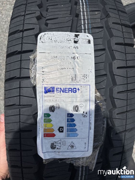 Artikel Nr. 444567 Artikel Nr. 444567: Continental VanContact A/S 285/65 R16 C