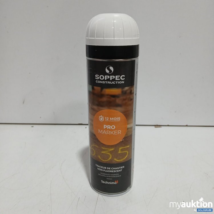 Artikel Nr. 464567 Artikel Nr. 464567: Soppec Pro Marker Baustellenmarker Spraydose 500ml