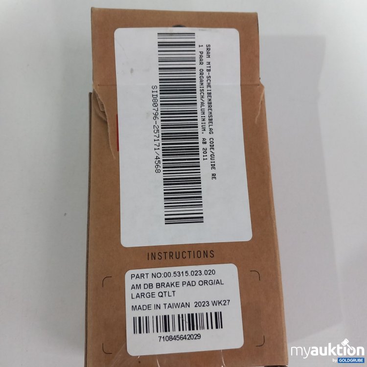 Artikel Nr. 821567 Artikel Nr. 821567: Sram Large Organic Aluminium