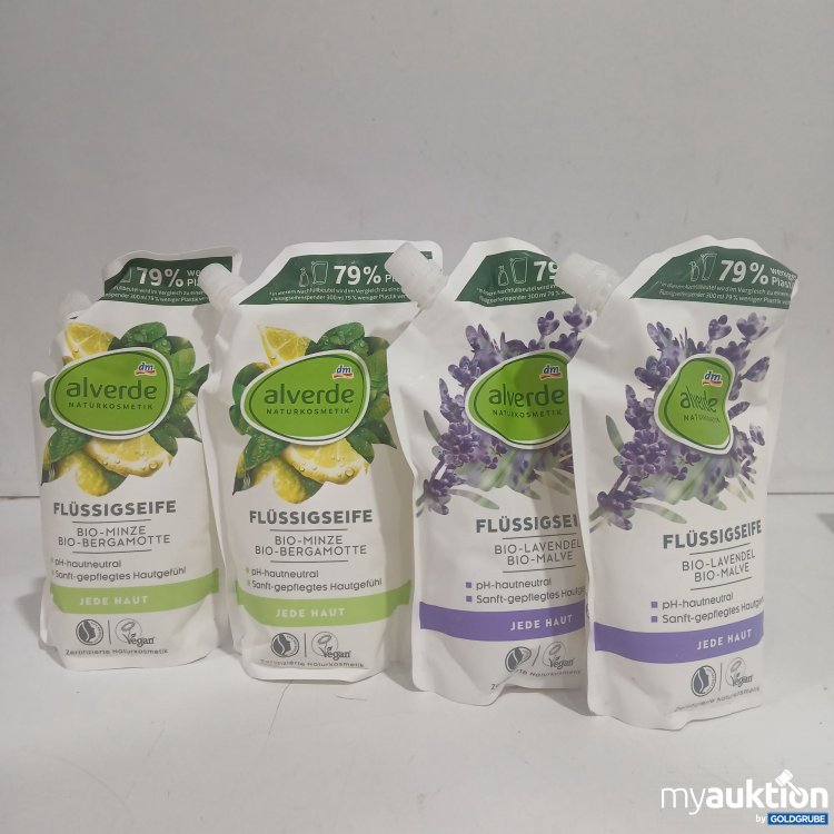Artikel Nr. 891567: Alverde Flüssigseife 4x500ml 