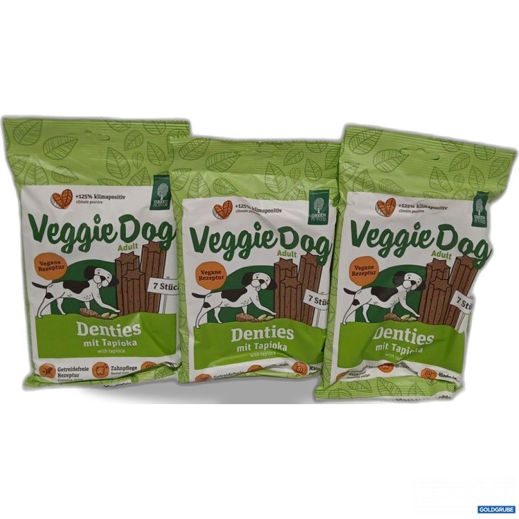 Artikel Nr. 897567: Veggie Dog Adult Dentis mit Tapioka 3×7Stück