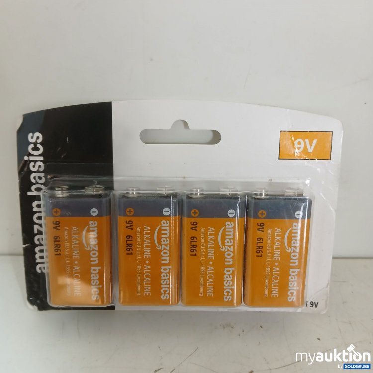Artikel Nr. 934567 Artikel Nr. 934567: Amazon basics 9V Baterien 4stk