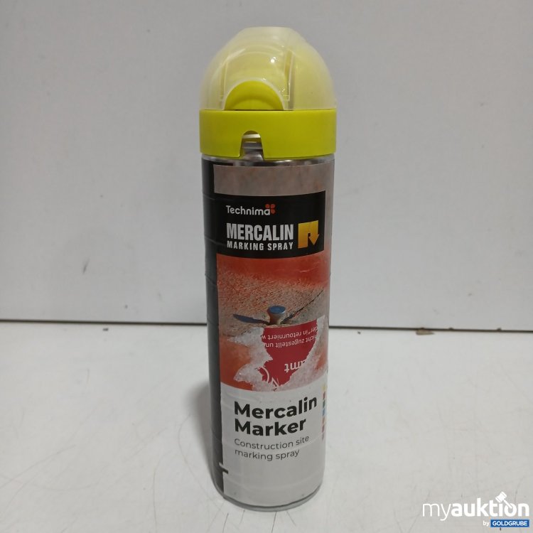 Artikel Nr. 464568: Technima Mercalin Marker Markierspray 500 ml gelb