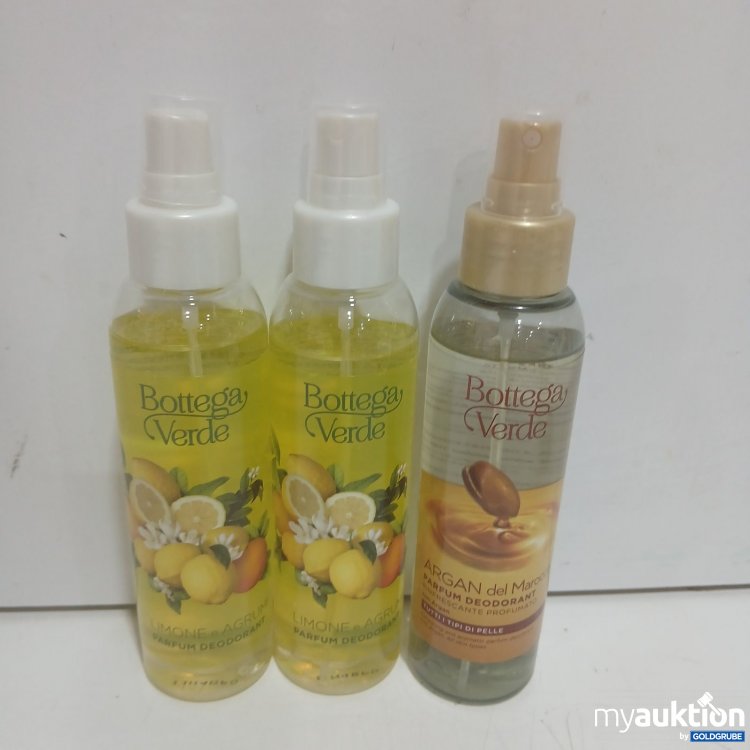 Artikel Nr. 468568 Artikel Nr. 468568: 2x Bottega Verde Parfum Deodorant Limone & Agrumi 1x Argan del Marocco Deodorant 125ml