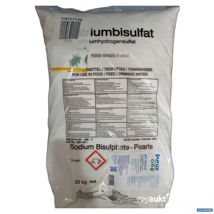 Artikel Nr. 471568 Artikel Nr. 471568: Natriumhydrogensulfat 25 kg