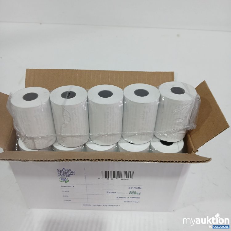 Artikel Nr. 811568 Artikel Nr. 811568: Eco Rolls 57mmx40mm 20Rollen