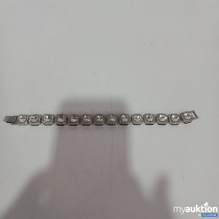 Artikel Nr. 821568 Artikel Nr. 821568: Modeschmuck Armband 21cm Silber/Steine