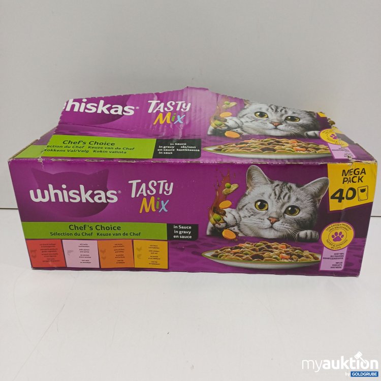Artikel Nr. 884568: Whiskas Katzenfutter, diverse Sorten, 40x85g