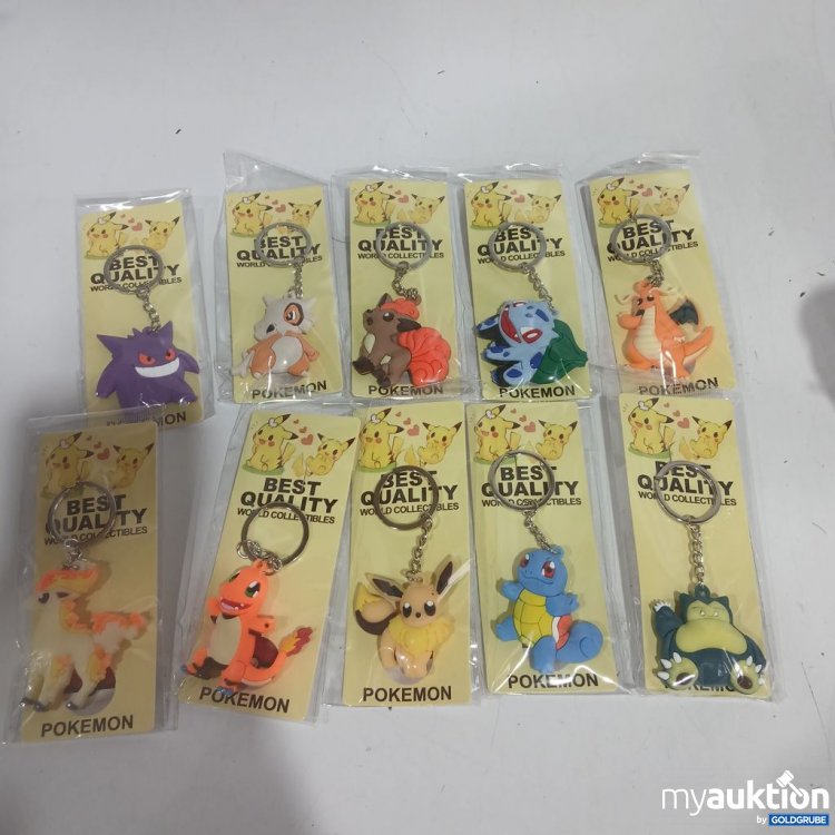 Artikel Nr. 899568: Pokemon Schlüssel Anhänger Figuren Set