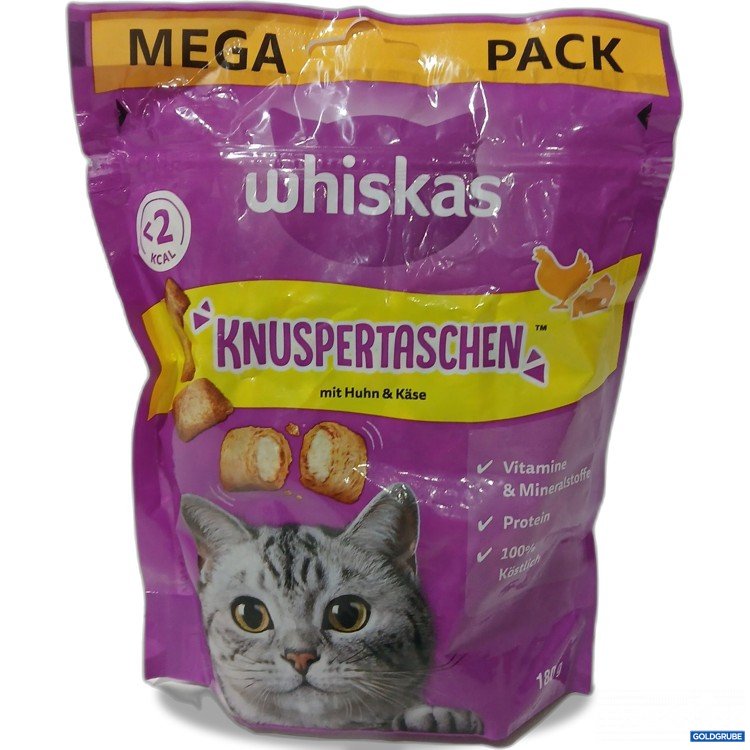 Artikel Nr. 954568: Whiskas Knuspertaschen mit Huhn und Käse 180g 