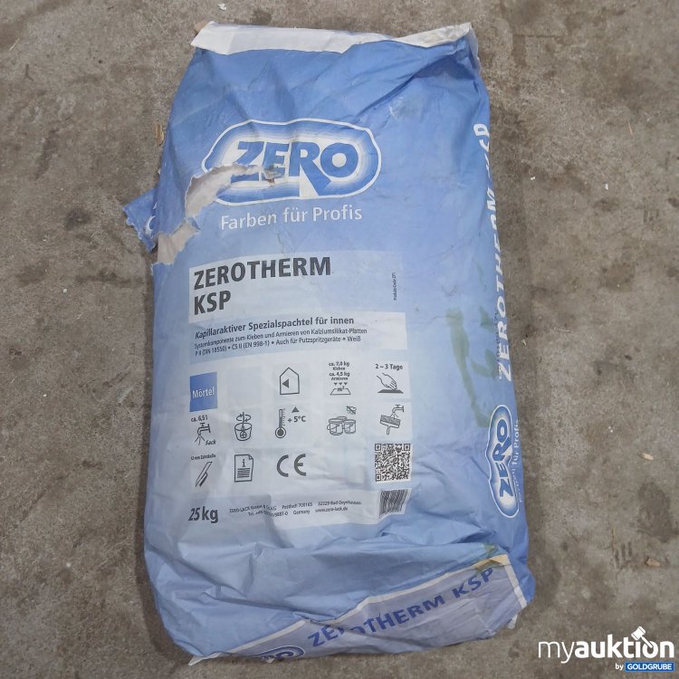 Artikel Nr. 990568 Artikel Nr. 990568: Zero Zertotherm KSP 25kg
