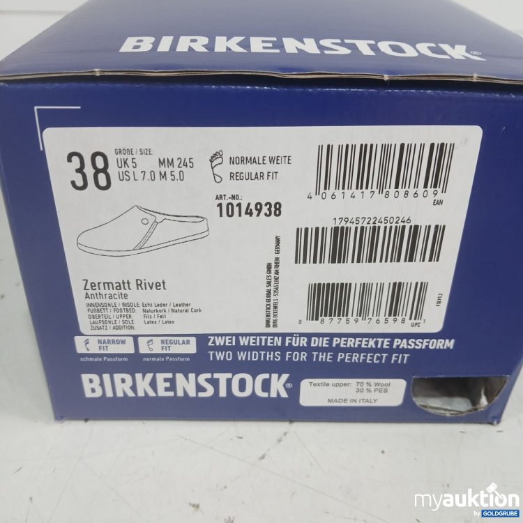 Artikel Nr. 992568 Artikel Nr. 992568: Birkenstock Hausschuhe Zermatt Rivet