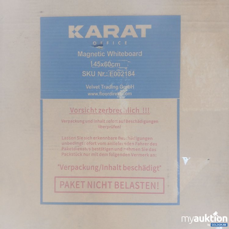Artikel Nr. 439569: Karat Magnetic Whiteboard 45x60cm E002184