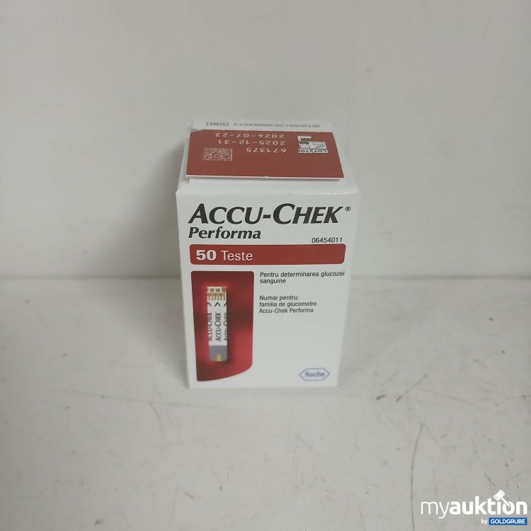 Artikel Nr. 831569 Artikel Nr. 831569: Accu-Chek Performa Teststreifen