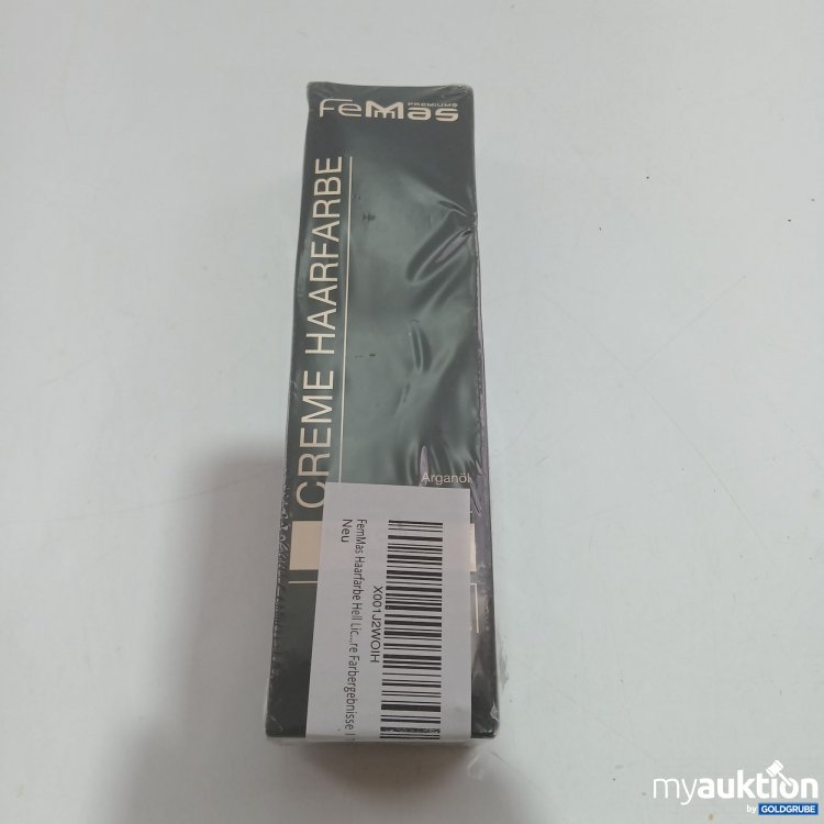 Artikel Nr. 835569 Artikel Nr. 835569: FeMas Creme Haarfarbe 100ml 10 Hell Lichtblond