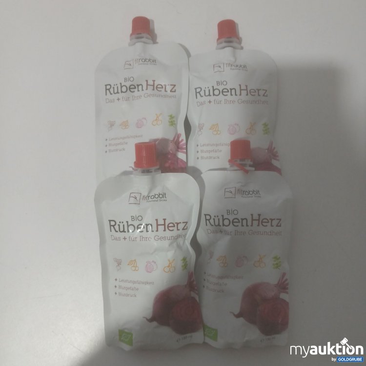 Artikel Nr. 873569 Artikel Nr. 873569: Fitrabbit Bio Rübenherz 100 ml 4Stk.