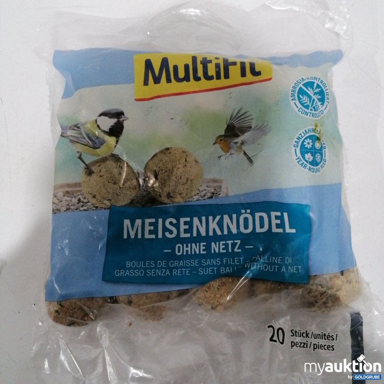 Artikel Nr. 888569: Multifit Meisenknödel ohne Netz 20Stk