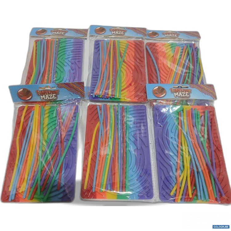 Artikel Nr. 929569: Diverse Fingerprint Maze 6Stk ca 12x20cm