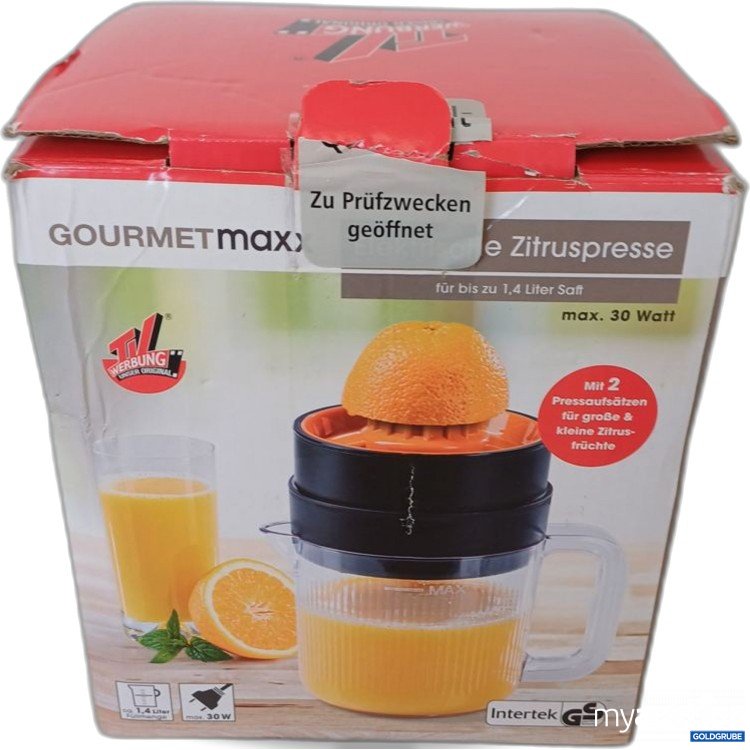 Artikel Nr. 976569: GOURMETmaxx Elektrische Zitruspresse