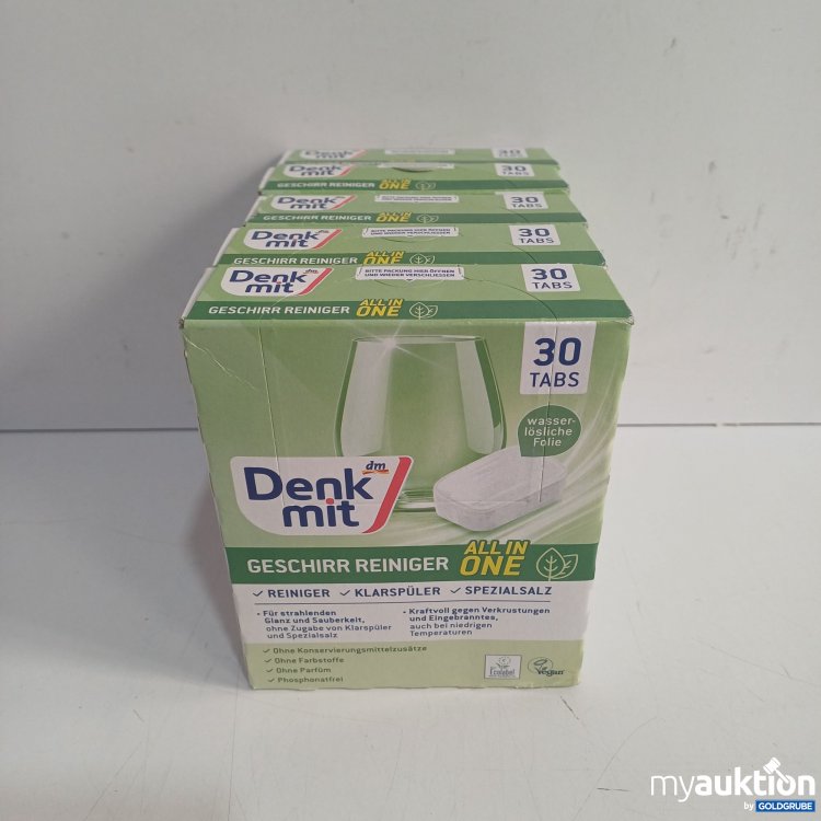 Artikel Nr. 981569 Artikel Nr. 981569: Denkmit Geschirrspül-Tabs Nature 5x30Taps